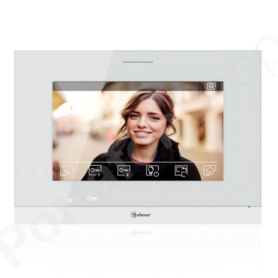 video monitor za portafon bijeli