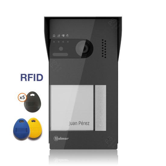 vanjska jedinica za portafon i RFID privjescima